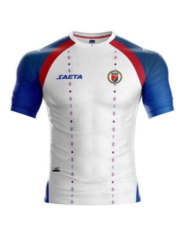 White HAITI Jersey