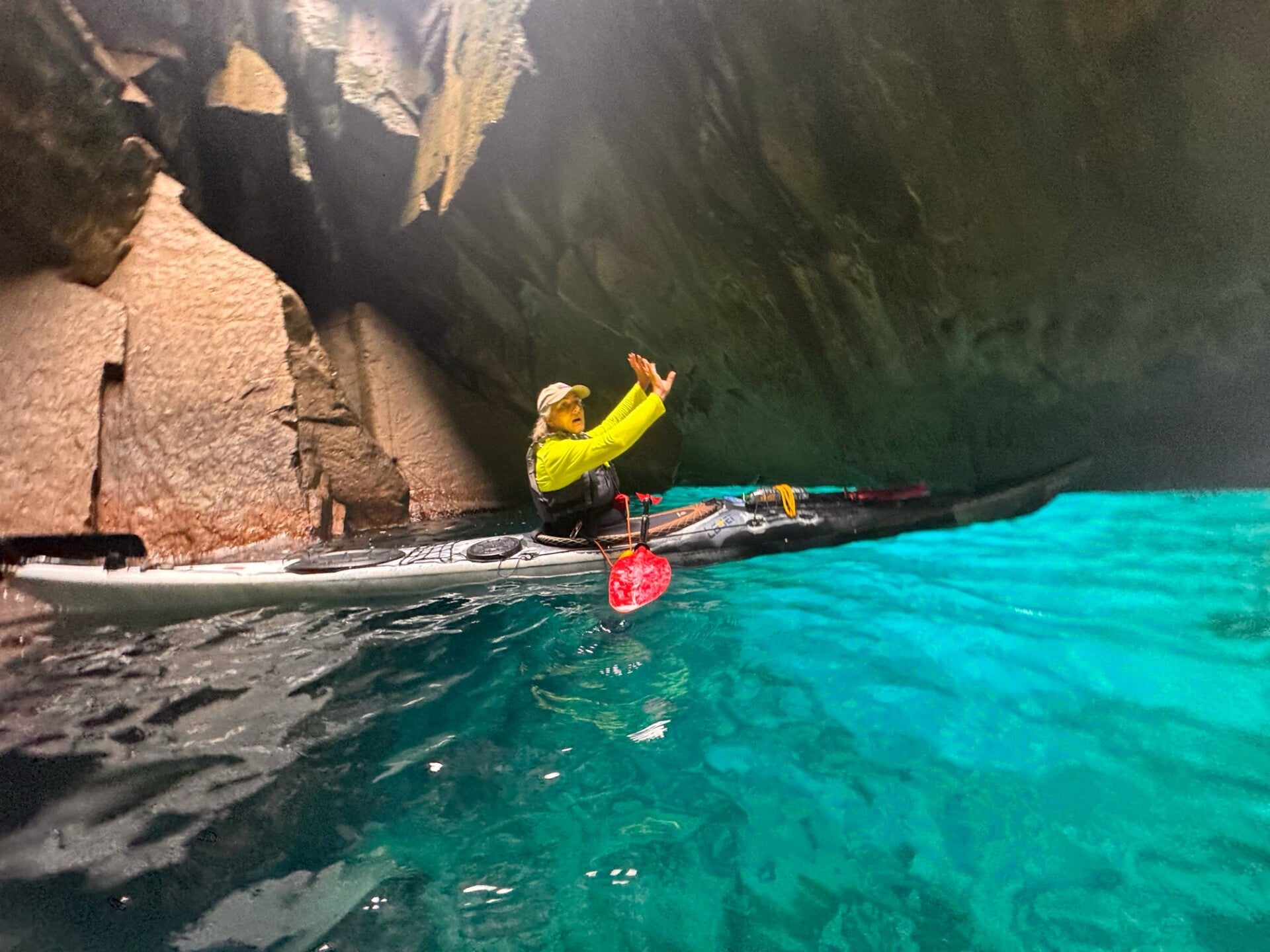 sea kayaking Italy
