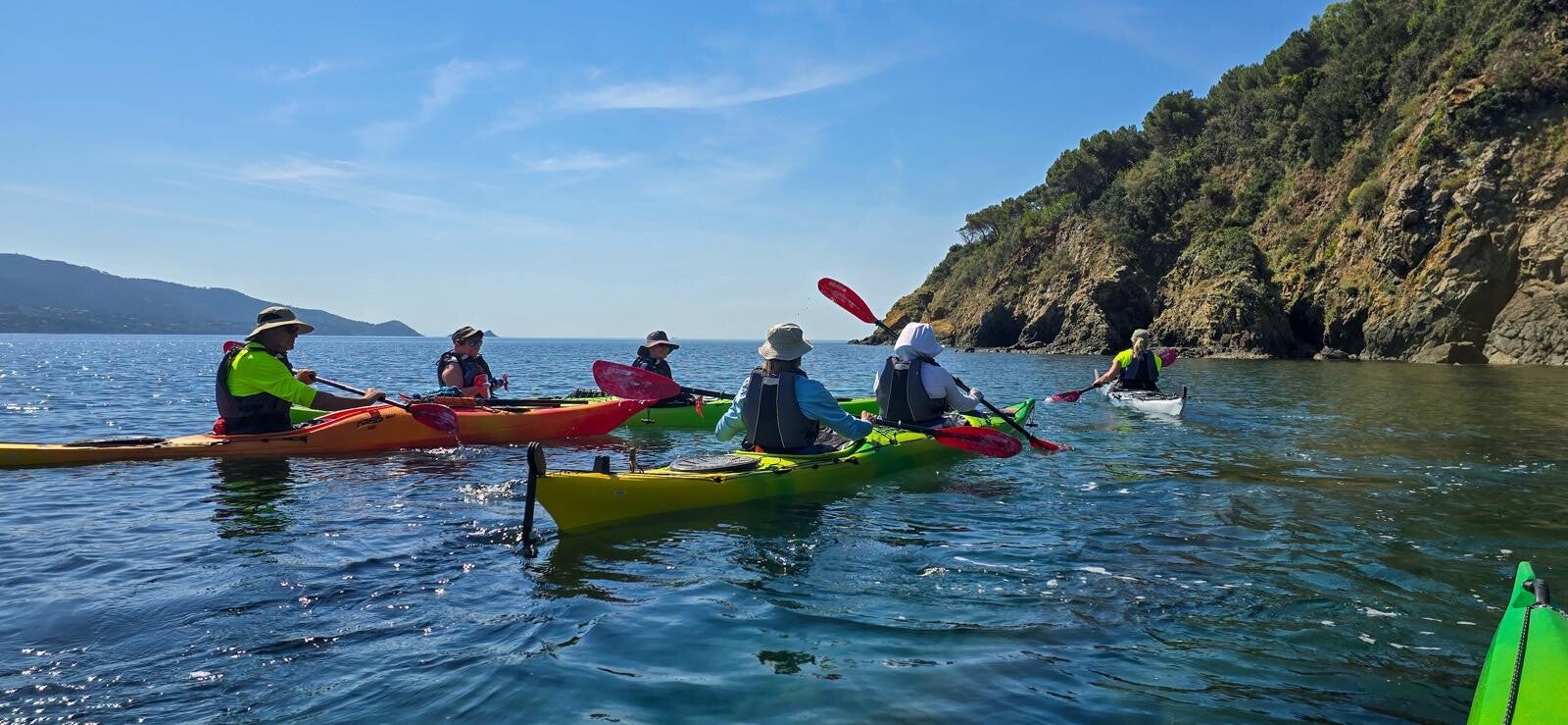 Italy sea kayak tour