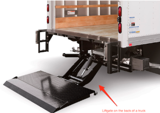 lift gate fee for delivery with no loading dock