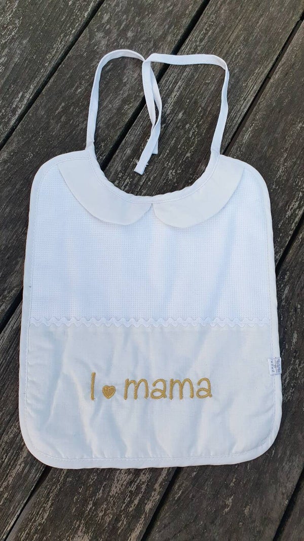 Slabbetje I ♡ mama