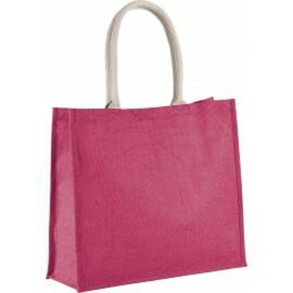 Jute shopping bag met eigen opdruk