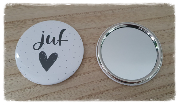 Spiegeltje 'juf'