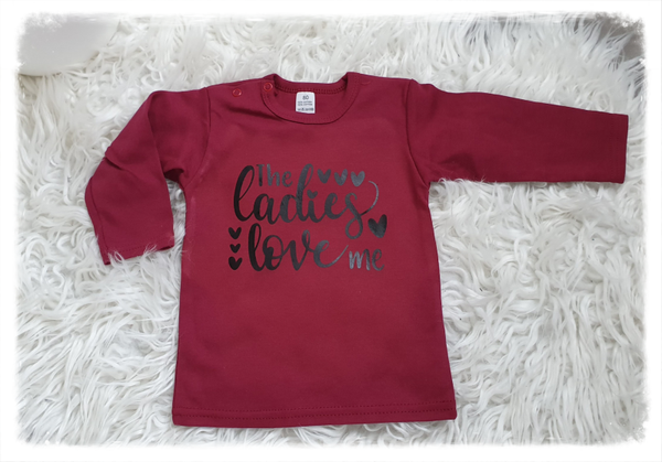 T-shirt 'The ladies love me'