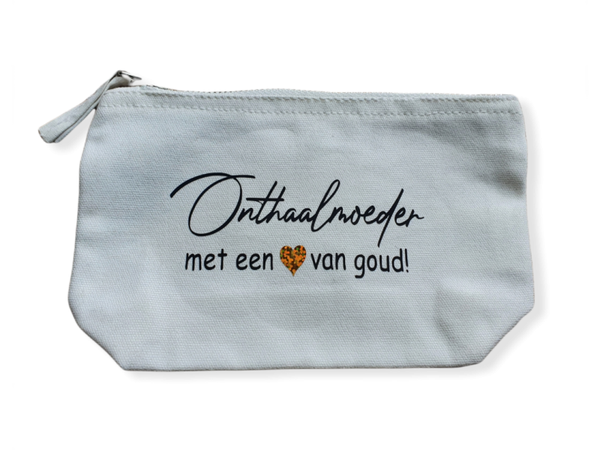 Toilettasje 'onthaalmoeder'