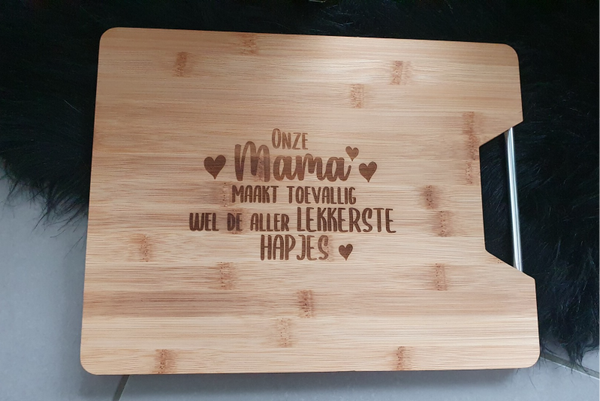 Snijplank 'lekkerste hapjes'
