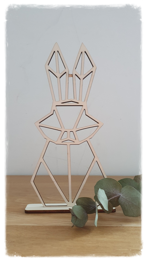 Geometrische paashaas