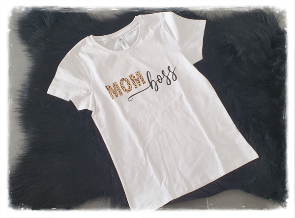 T-shirt MOM boss