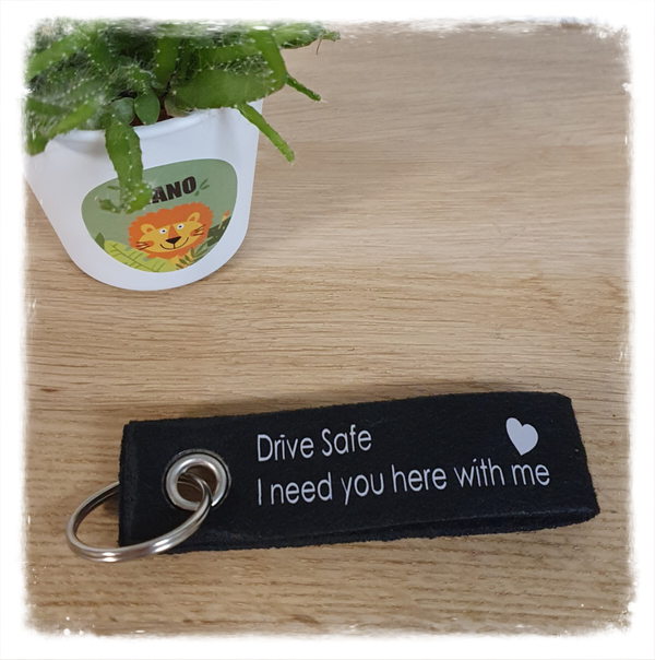 Sleutelhanger 'Drive Safe'