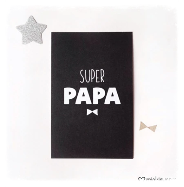 Mini kaart - SUPER PAPA