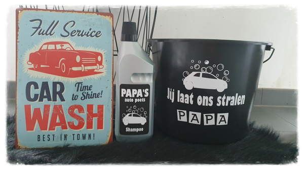 Luxe autowasset - verschillende sets