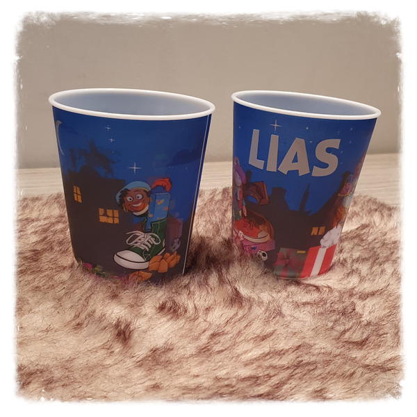 3D beker Sint & Piet