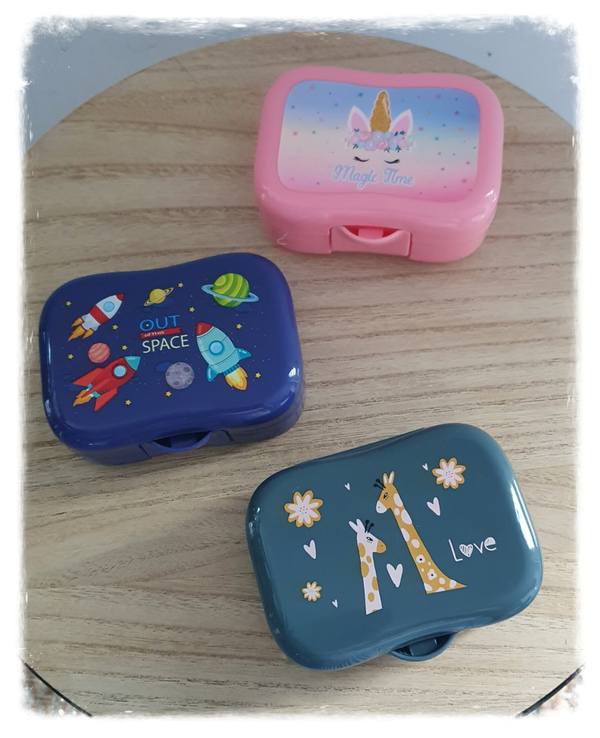 Leuke snackdoosjes met verschillende thema's
