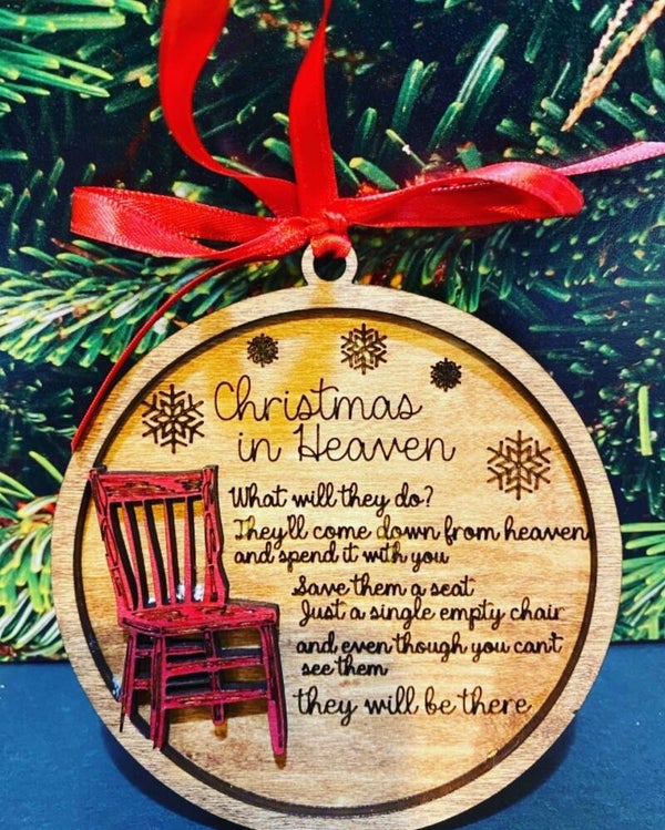 Kersthanger - Christmas in heaven