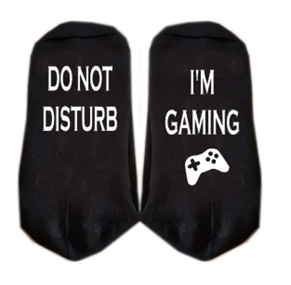 Sokken ' Do not disturb, i'm gaming'