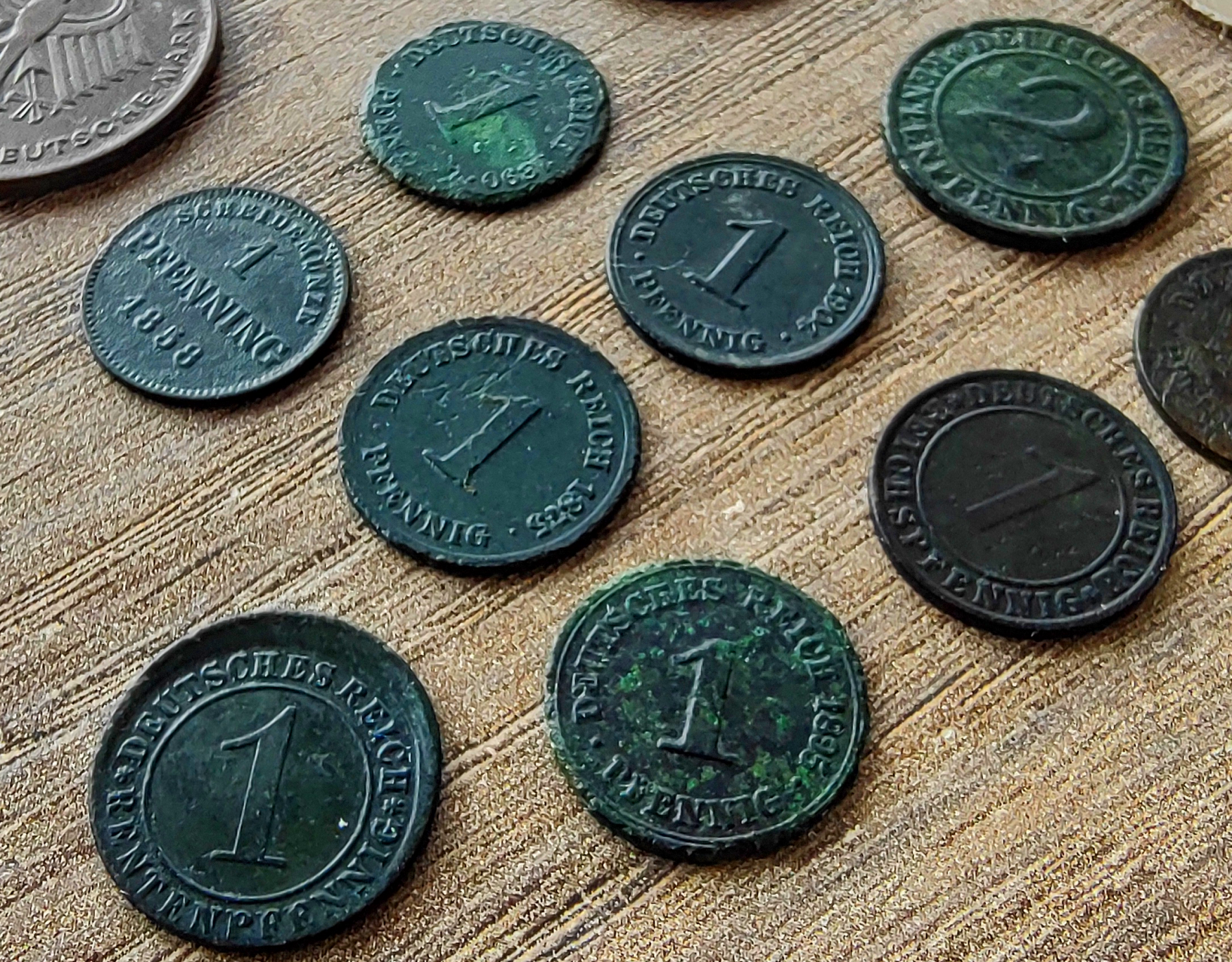 Reinigung Funde Sondeln