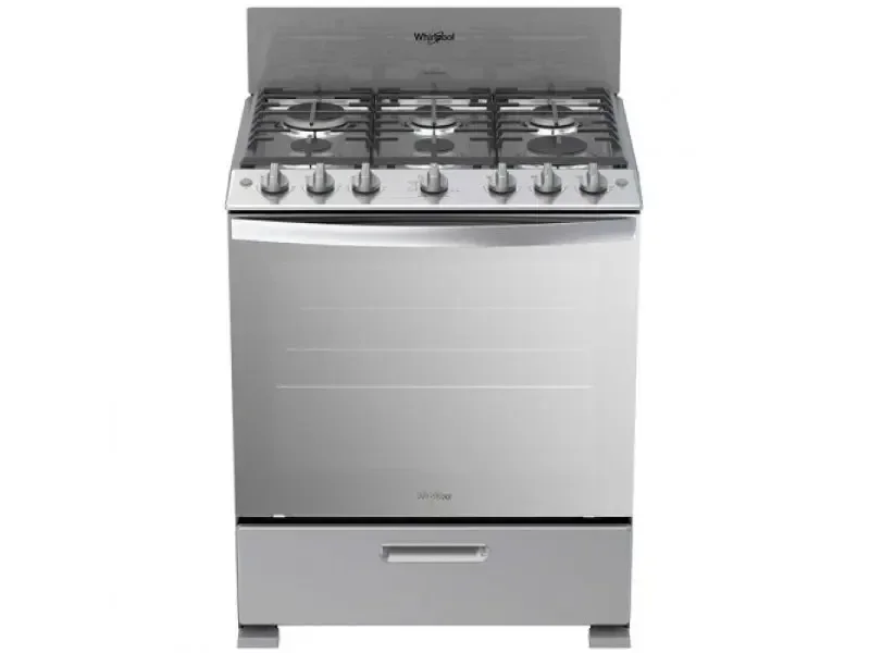 Estufa con horno Whirpool de 6 quemadores