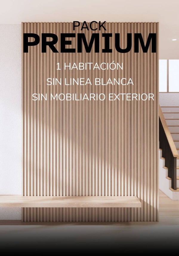 PACK PREMIUM - 1 habitación - Sin mobiliario exterior- SIN LINEA BLANCA