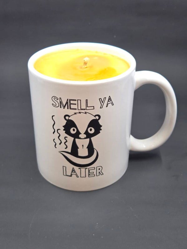Coffee Cup Candle - Cappuccino Brule Scent