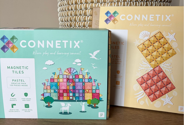 Connetix magnetische tegels + bouwplaten