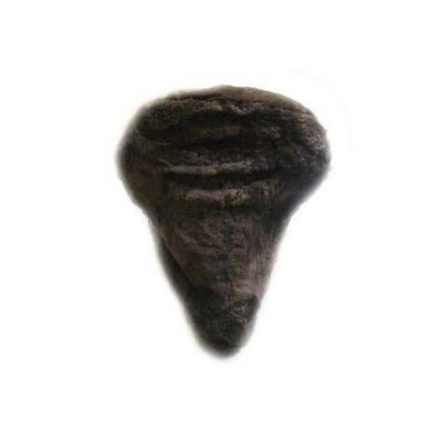 Zadeldek schapenvacht universeel grijs