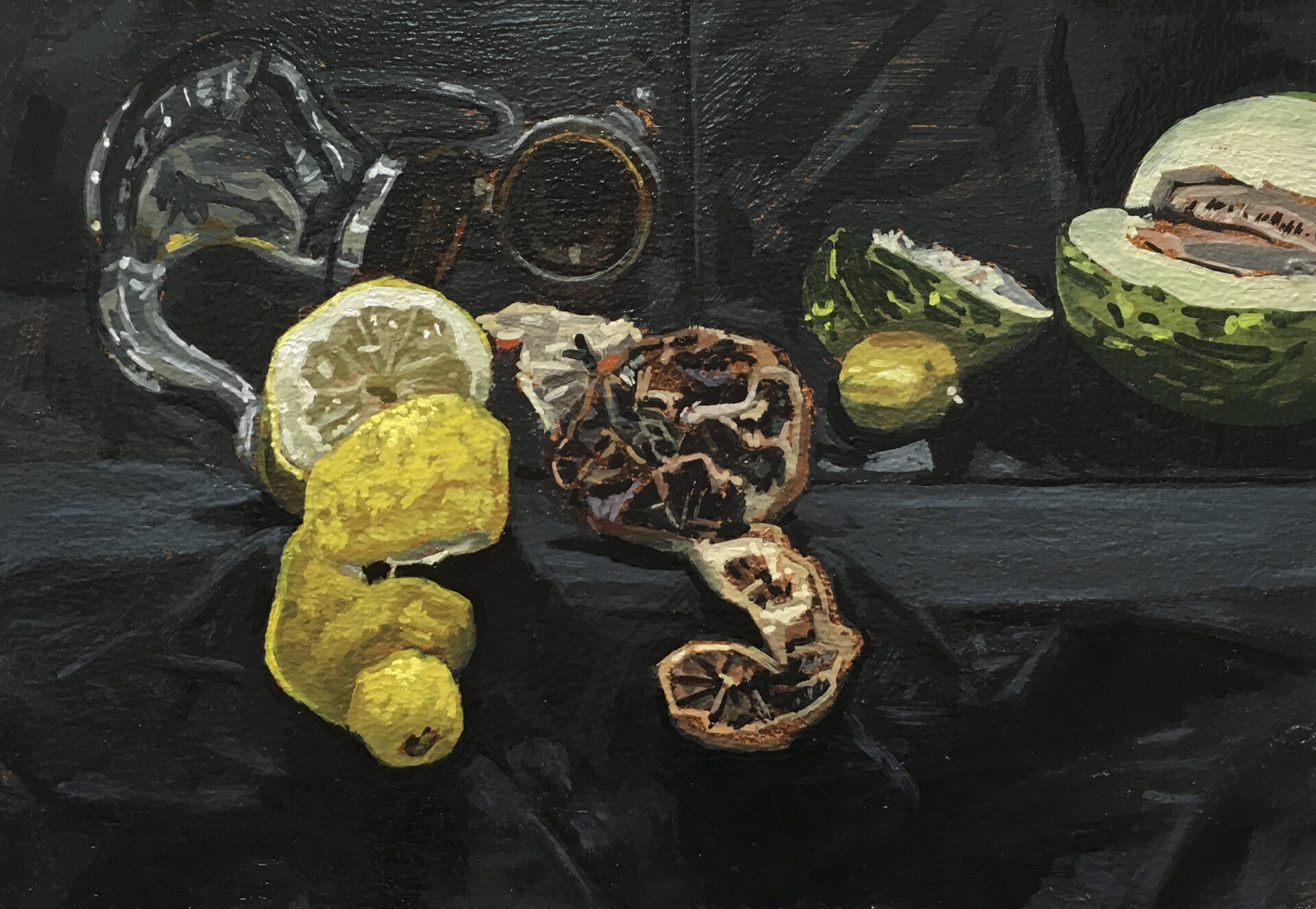 Vanitas met twee citroenen (Vanitas with two lemons)