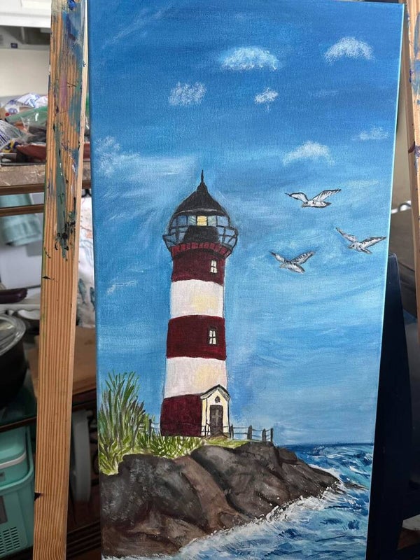 Lighthouse on the edge