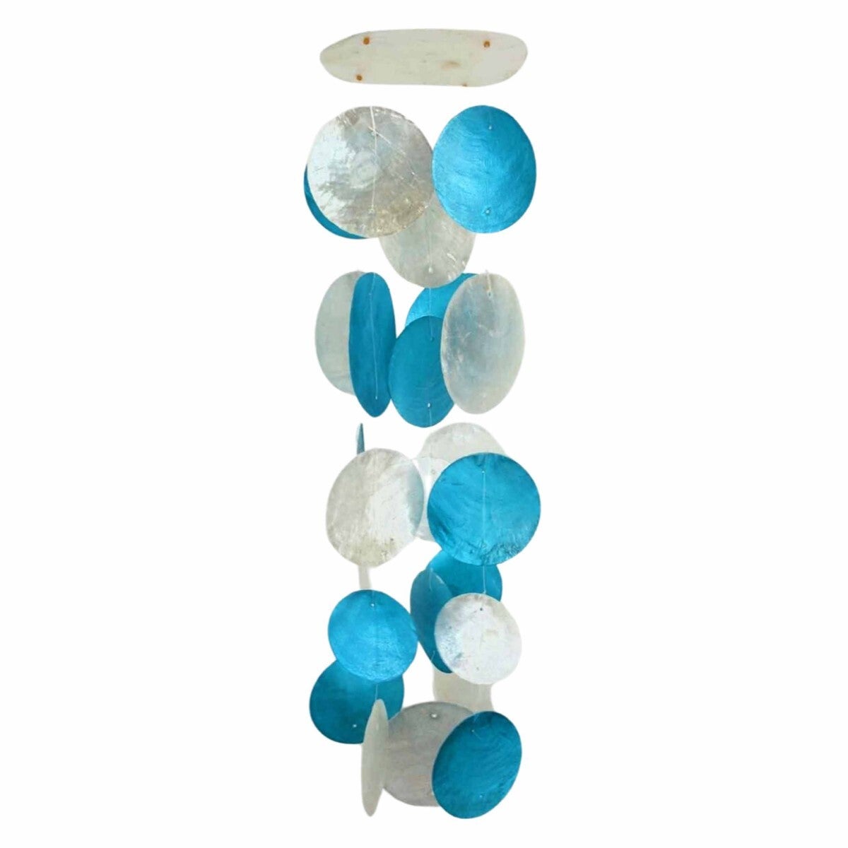 Móvil Círculos Azul y Plateado