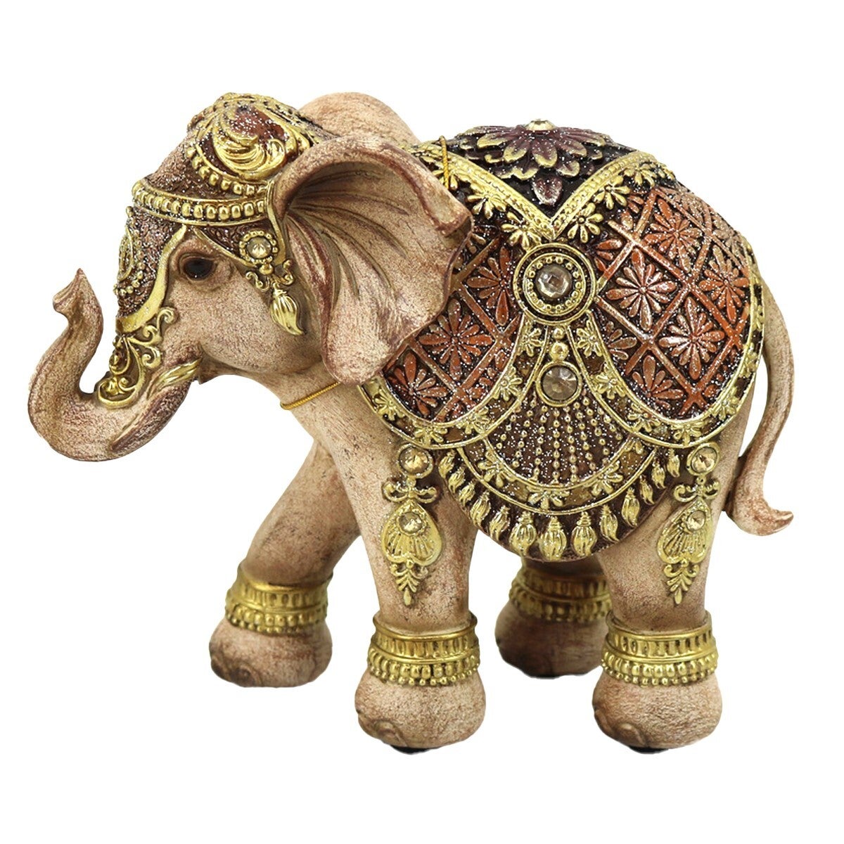 Elefante Dorado de la Suerte