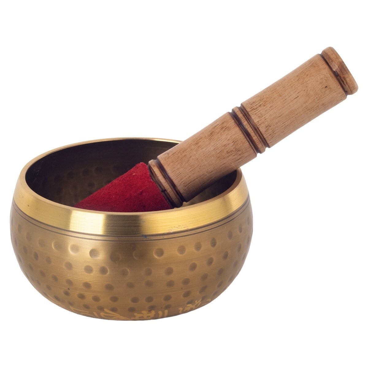 Cuenco Tibetano Dorado