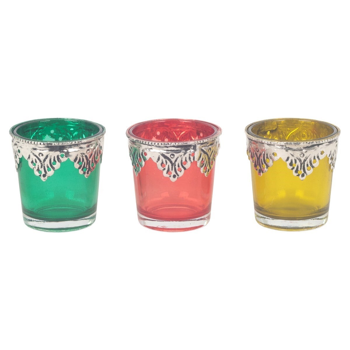 Portavelas 3 Diferentes Colores