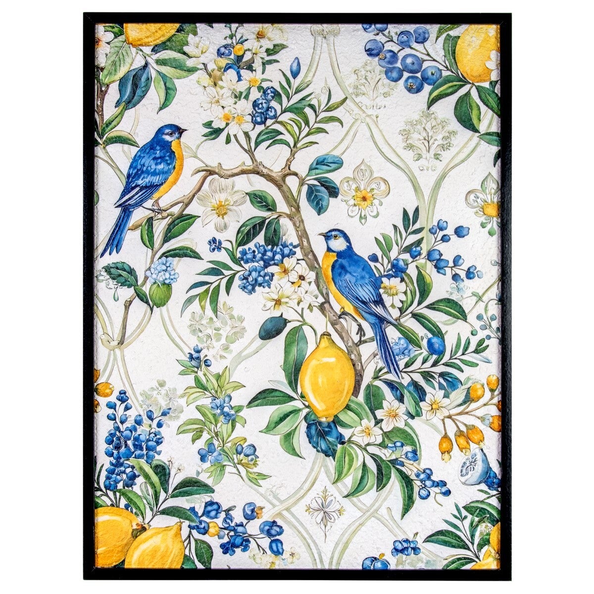 Cuadro Pájaros y Limones