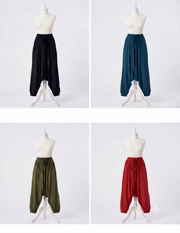 Pantalón Harem Unisex Karem | Moda hippie