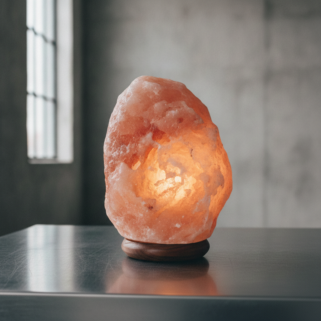 Lámpara de Sal del Himalaya | Luz Natural y Purificadora