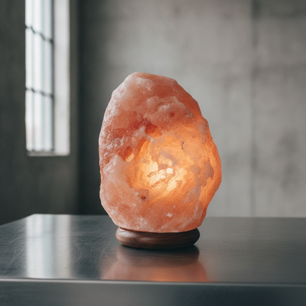 Lámpara de Sal del Himalaya | Luz Natural y Purificadora