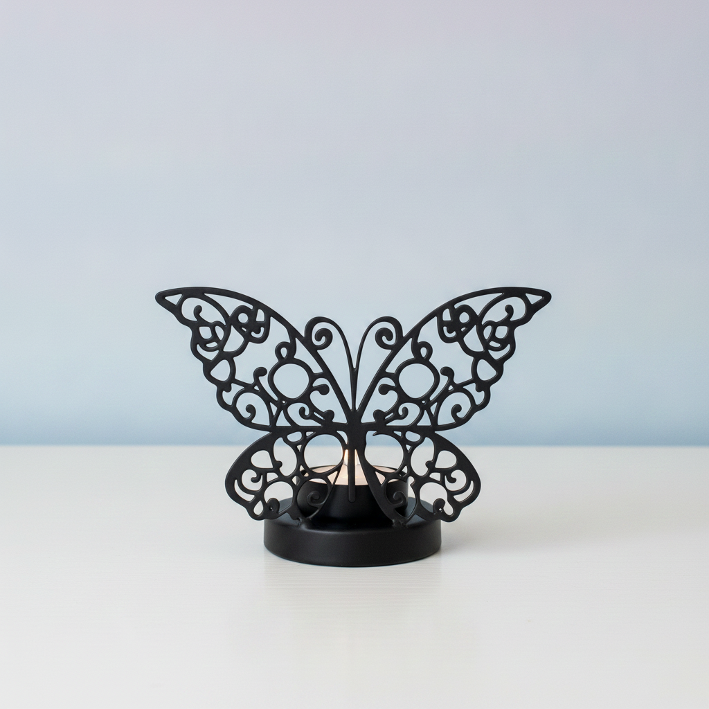 Portavelas Mariposa | Hippie Artesanal