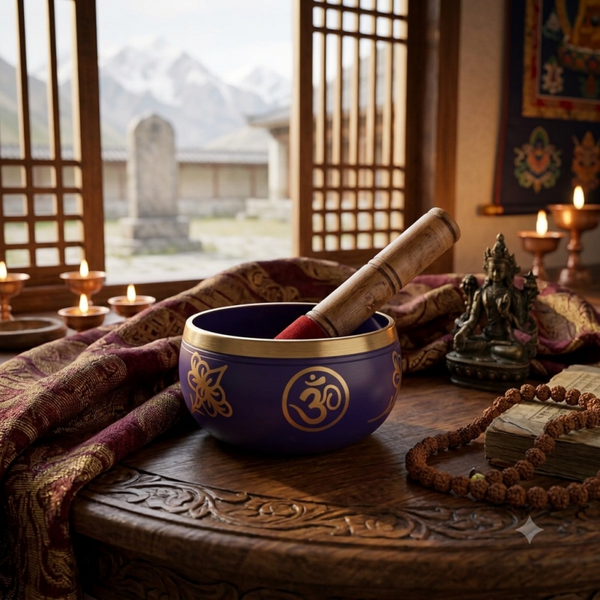 Cuenco Tibetano Om | Artesanal Hippie