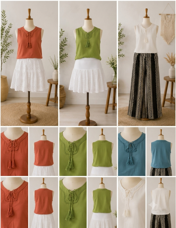 Blusa Nagpur | Ropa Hippie Alternativa