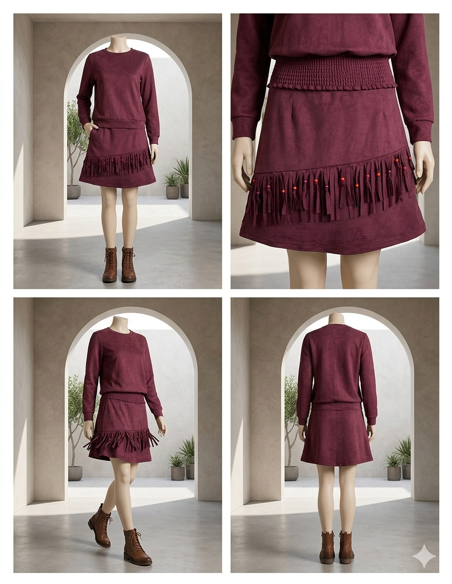 Minifalda Indie | Ropa Hippie Diferente