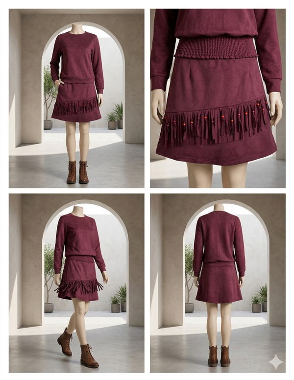 Minifalda Indie | Ropa Hippie Diferente