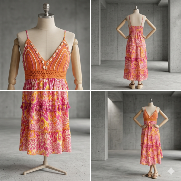 Vestido Vrindavan | Ropa Hippie India