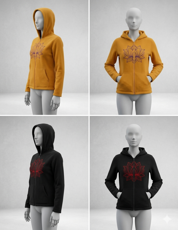 Sudadera Rosace | Ropa Hippie Étnica