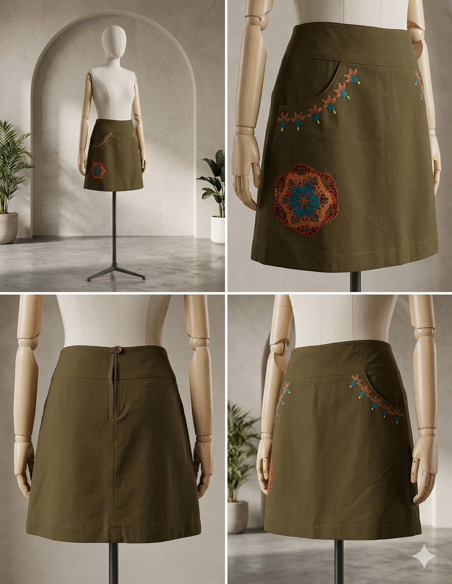 Falda Dwarka | Ropa Hippie Diferente