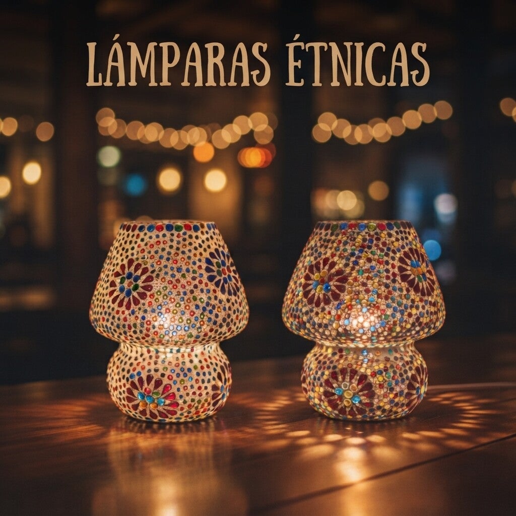 Lámparas étnicas
