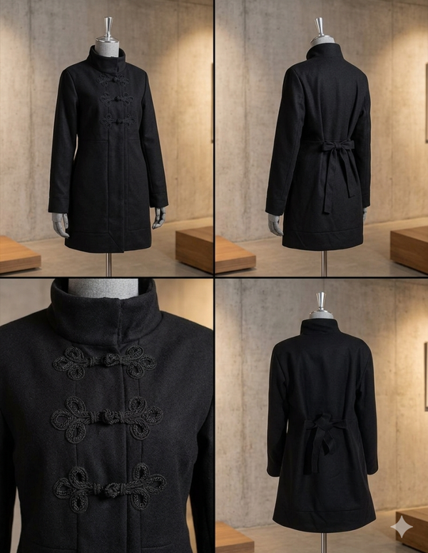 Abrigo Aura | Ropa Hippie Sostenible | Tiendasamarcanda