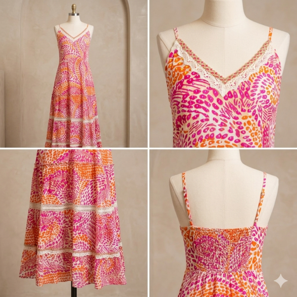 Vestido Rose | Ropa Hippie India