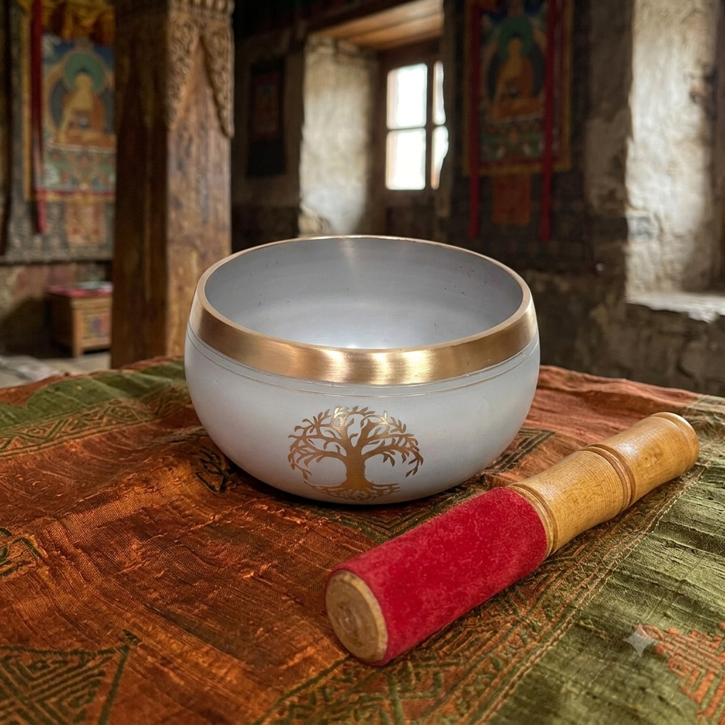 Cuenco Tibetano Árbol de la Vida | Decoraciones Hippies