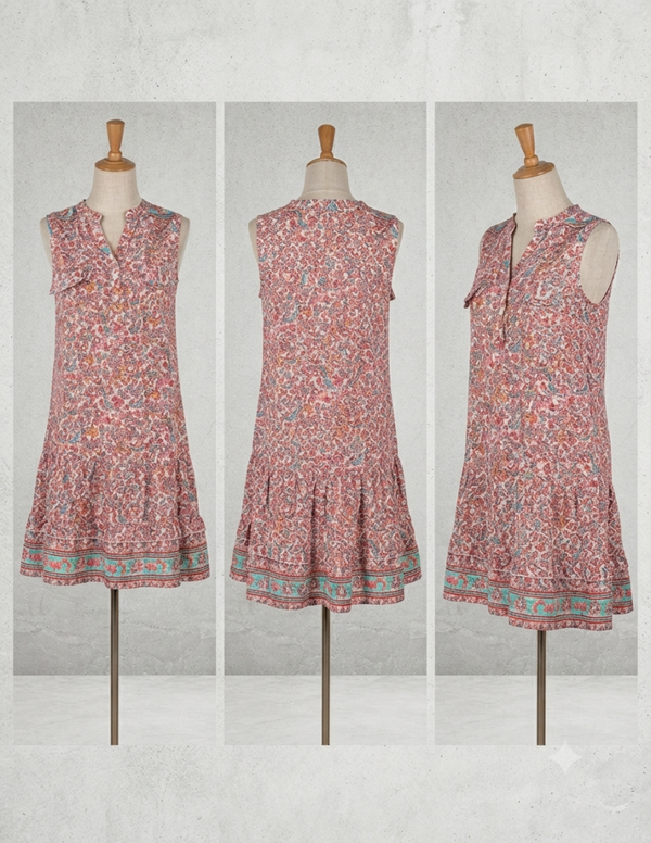Vestido Étnico Kerala | Moda Boho Hippie Mujer