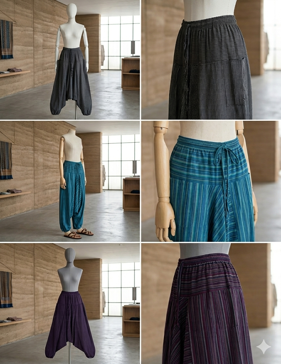Pantalón Oráculo | Moda Boho Alternativa | Tiendasamarcanda