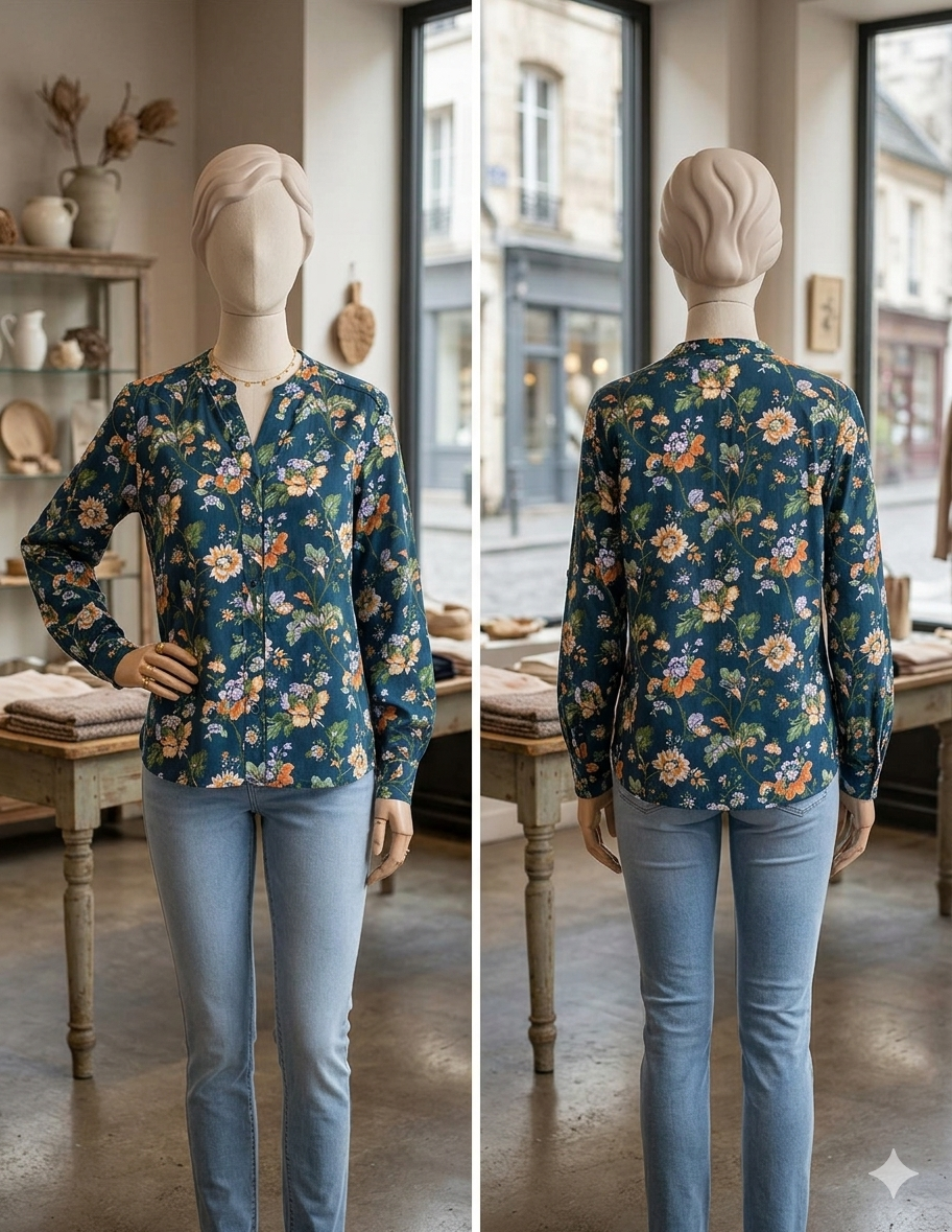 Blusa Étnica Tierra | Moda alternativa | Tiendasamarcanda